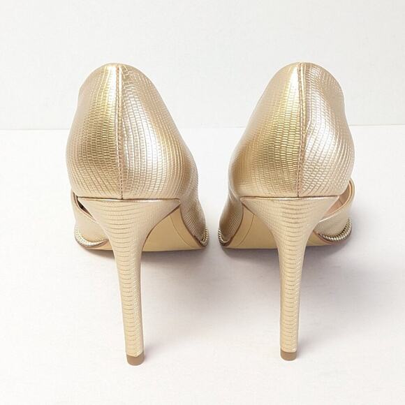 BCBGeneration Harnoy Pumps, Platino Gold, Women's 8 - Picture 6 of 7
